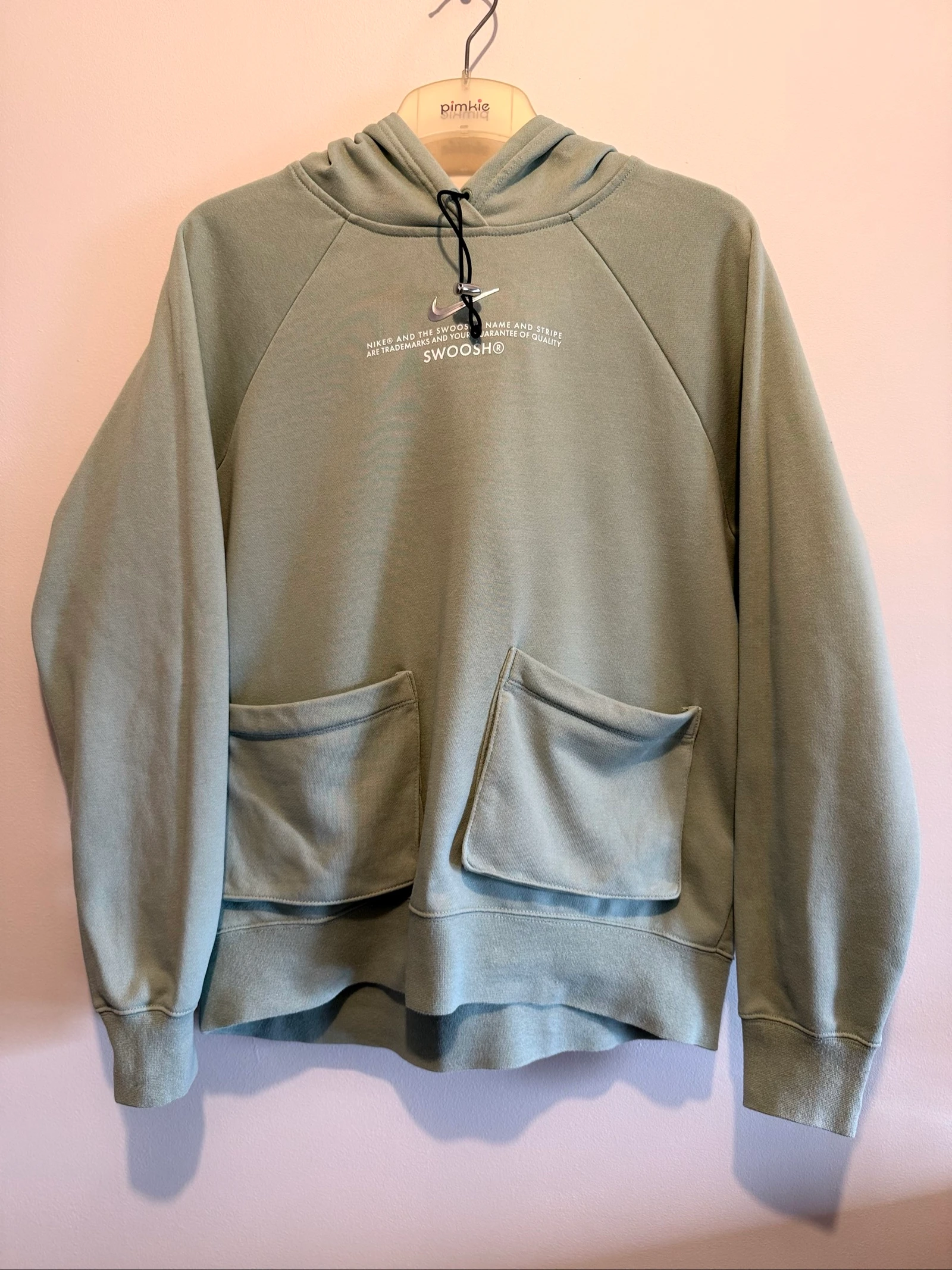 Sweat à capuche femme Nike S vert sauge – Très bon état